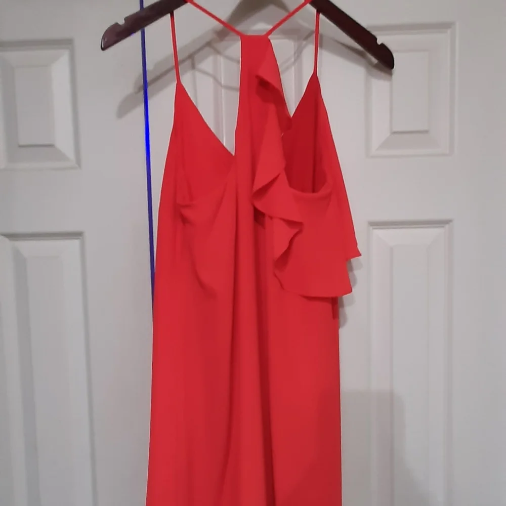 AMANDA UPRICHARD RIVAGE RED MINI DRESS SIZE S - Picture 7 of 12